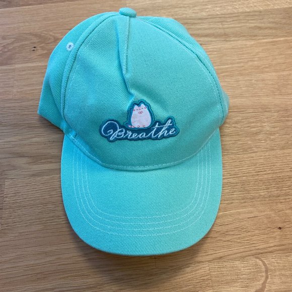 NWT! Pusheen "Breathe" Baseball Hat - Picture 1 of 4